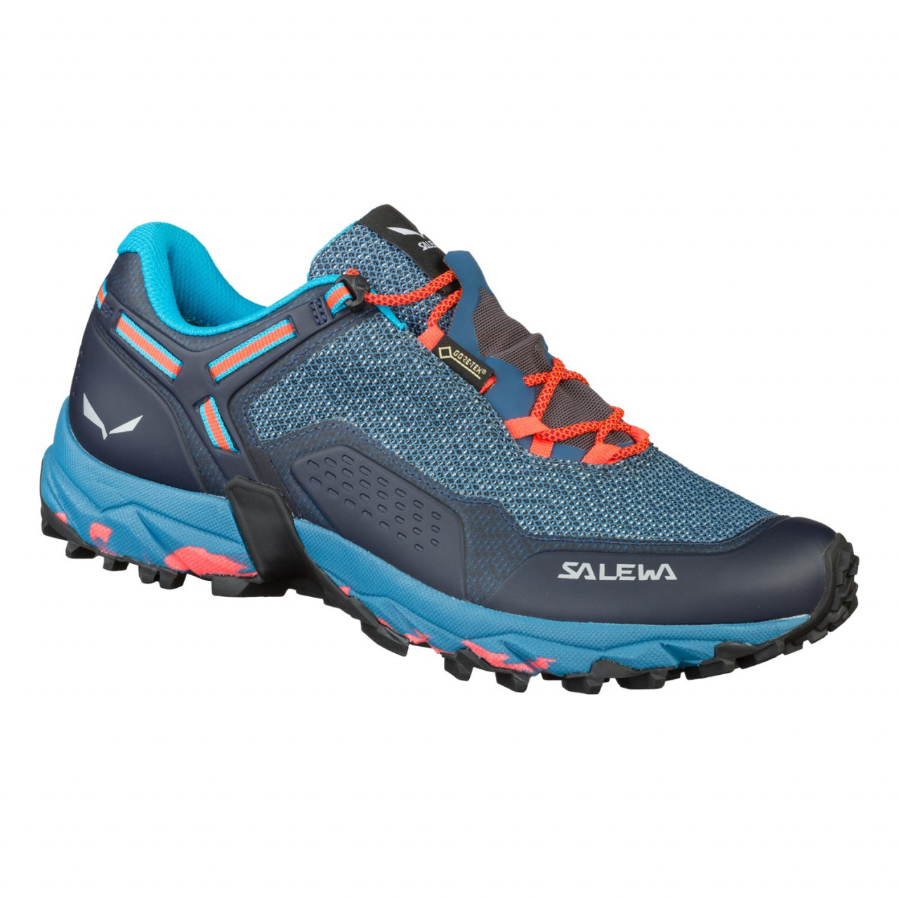 Salewa Speed Beat GORE-TEX® ορειβατικα παπουτσια γυναικεια μπλε/κοραλι Greece ER6573984